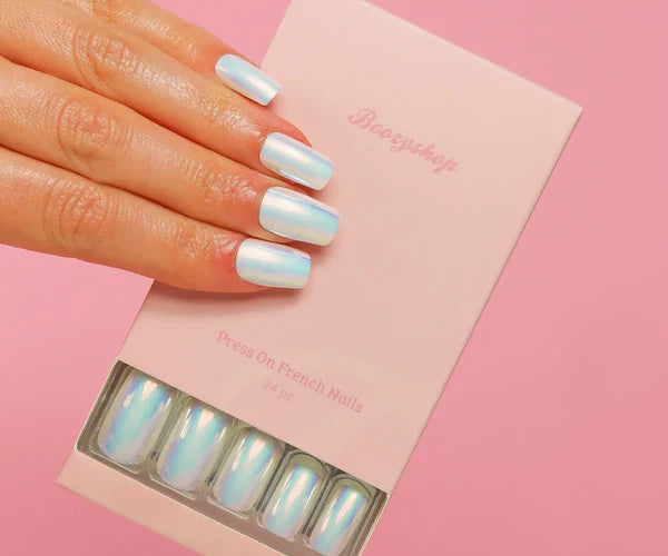 💅 Blush & Bloom Luxe Press-On Nails – "Perfect Mani" 💅