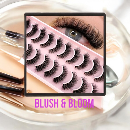 ✨ Blush & Bloom Luxe Wimpers – "Dreamy Lashes" ✨