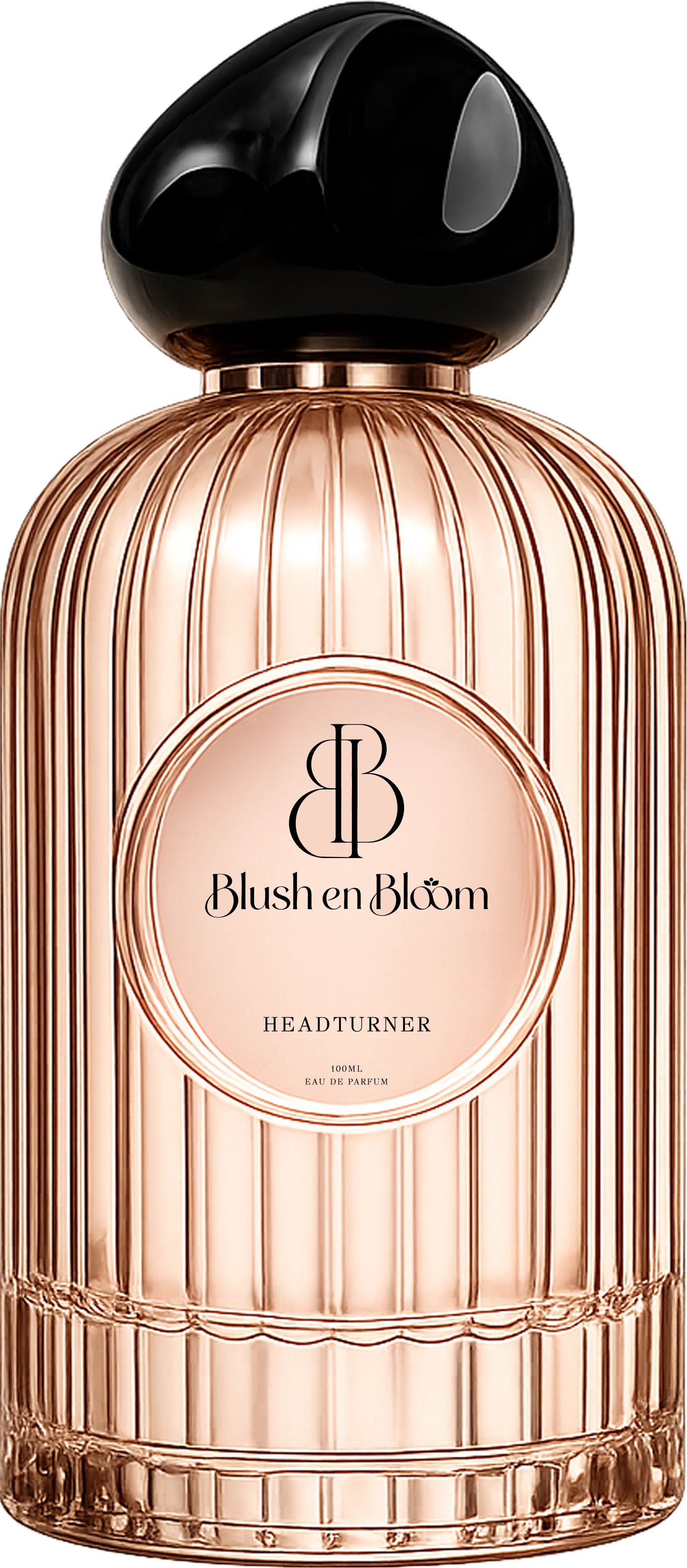 Beige perfume bottle